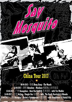 2017 China Tour Poster